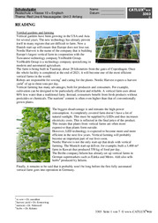 Schulaufgabenvorbereitung Red Line 6 Neuausgabe Unit 2 indoor farming / indoor gardens
